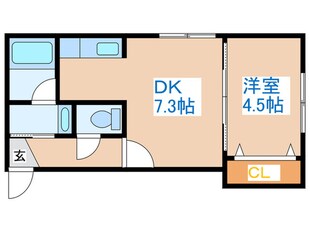 ヴィラＹ．Ｍ．Ｋの物件間取画像